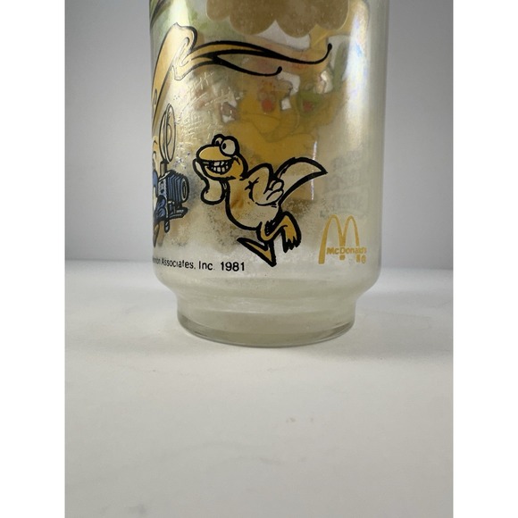 The Muppets McDonald's 1981 Vintage Promotional Glass Cup - Picture 4 of 5